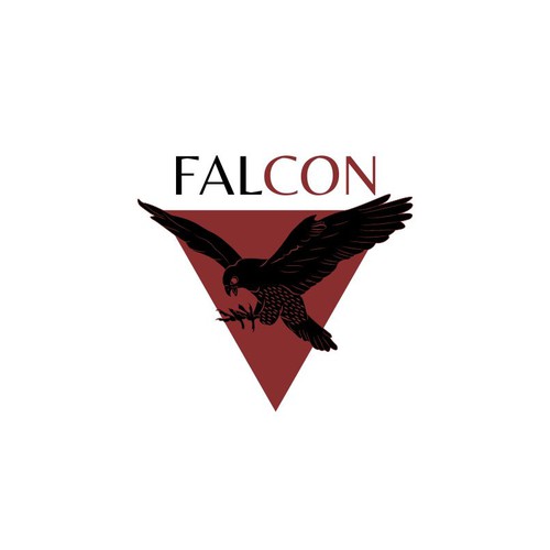Falcon Sports Apparel logo Diseño de forenoon