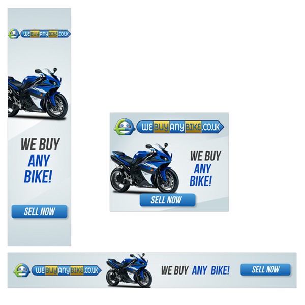 Webuyanybike.co.uk are in need of some flash web banners Flash banner