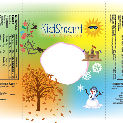 Kids Snack Food Packaging デザイン by BashOTB