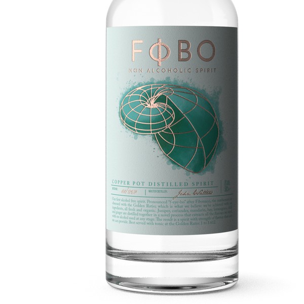 Impressive Label for Non Alcoholic Spirits
