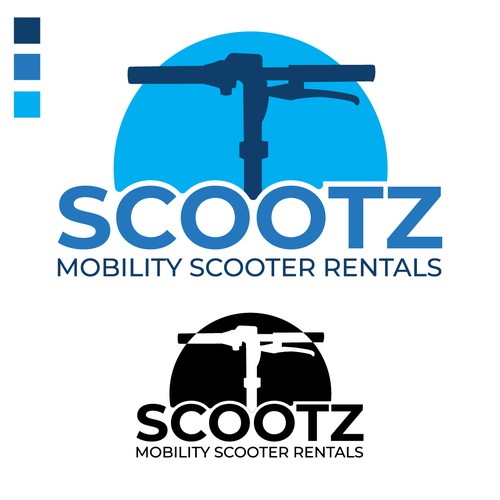 Designs | Modern and bold logo for cool mobility scooter rental company ...