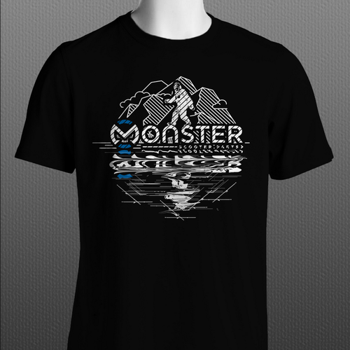 Creative shirt design needed for Monster Scooter Parts Réalisé par lelaart