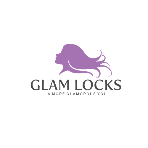 Create an eyecatching glamorous logo design for Glam Locks! | Logo ...