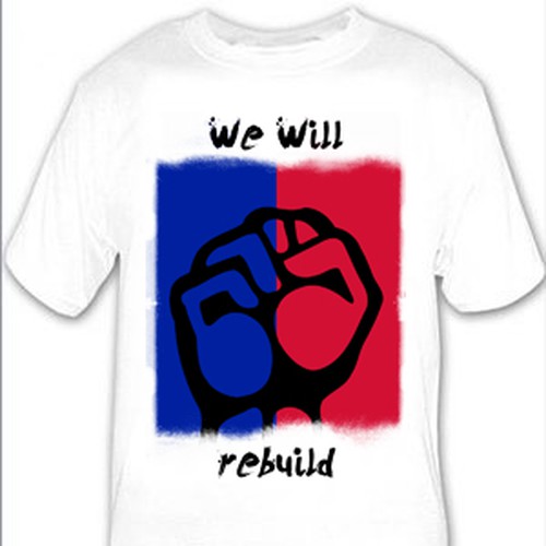 Wear Good for Haiti Tshirt Contest: 4x $300 & Yudu Screenprinter Design by Cuthach