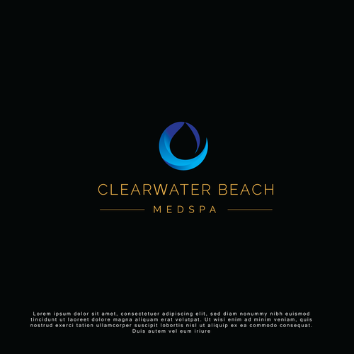 Logo Design for Clearwater Beach Medical Spa Design by Karl.J