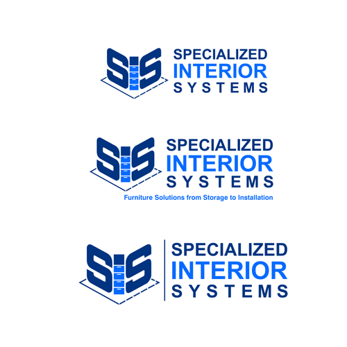 We need a powerful yet elegant and simple logo for our business interior solutions company. Design by lanmorys