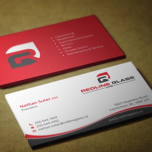 Create a eye-catching, professional, Business Card for our Company! Réalisé par mad_best2