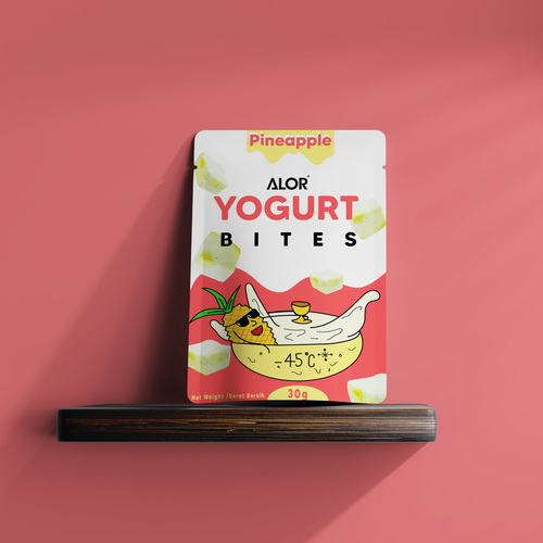 ALOR Yogurt Bites Design by Harsh Siwach