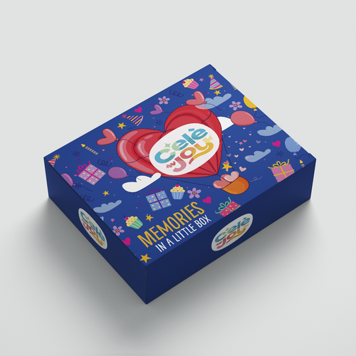 Party decoration packaging for the European market Design by melsaber