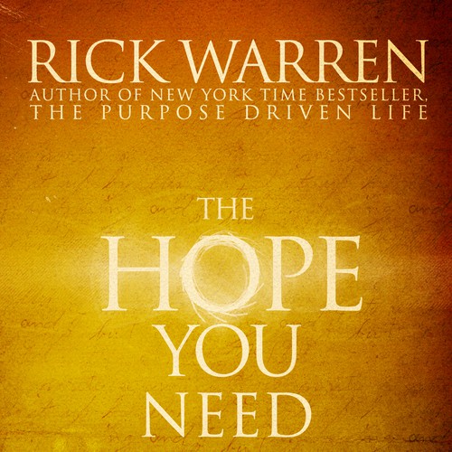 Design Rick Warren's New Book Cover Réalisé par dmaust