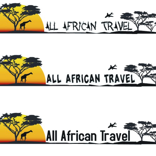 $150 - Logo, Exciting New African Travel Agency Design by Jokic