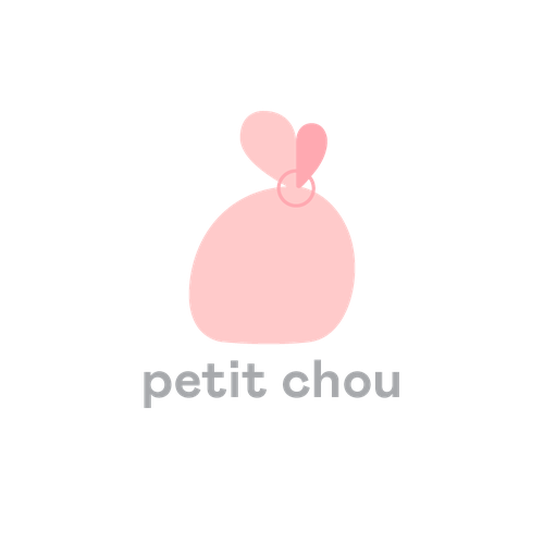 Challenge: design standout logo for Petit Chou, maker of ring sling baby carriers Design by lauaual