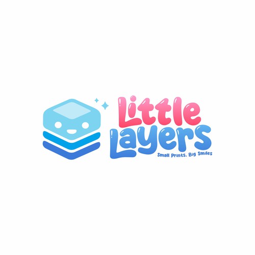 Design a playful and creative logo for a kids’ 3D printing company Design by viqisetiadi11