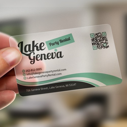 Party Rental Business Card Design by Tcmenk