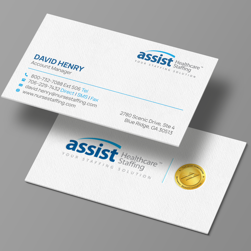 Business Card Design Design by boniamin