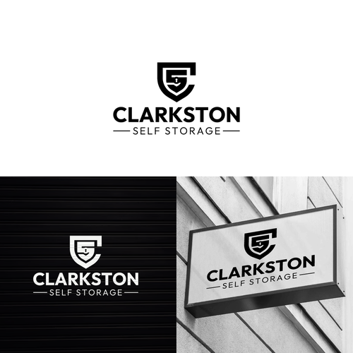 Self Storage Logo | Clarkston Self Storage Design by JR Logohype®