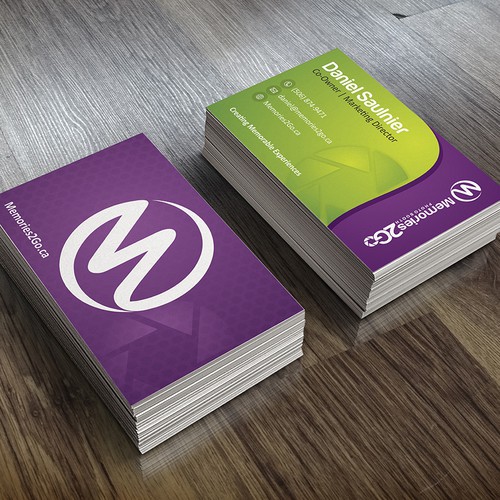 Create a business card for Luxurious Photo Booth Rentals! Design by miljandesign