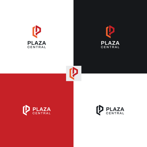 Logotipo Plaza Central Design by RZ_Q