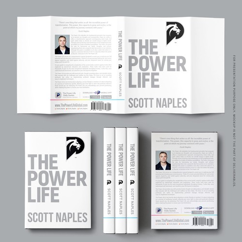 Innovative design for the cover of a best-seller book, encompassing front, back, and spine, for both Ontwerp door Miracolo