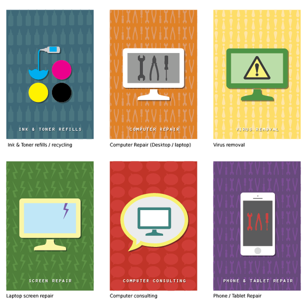 GetTeck Computer Services / Ink-It Ink & Toner Services needs a new art or illustration