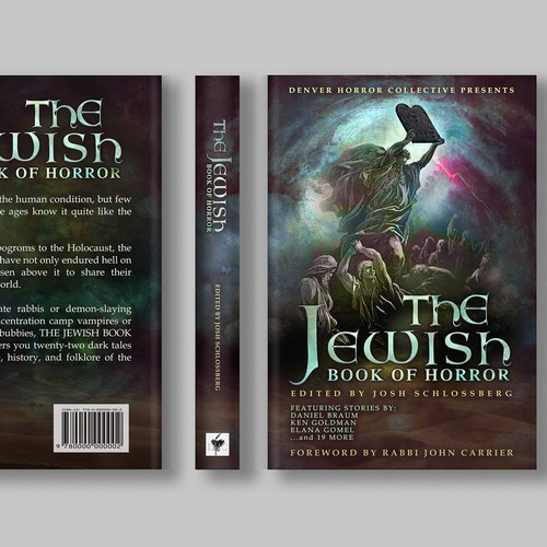 THE JEWISH BOOK OF HORROR Design by HRM_GRAPHICS