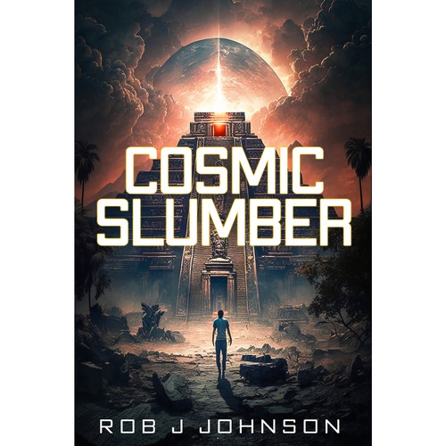 Cover design for Scifi book "Cosmic Slumber" Design réalisé par Aaniyah.ahmed