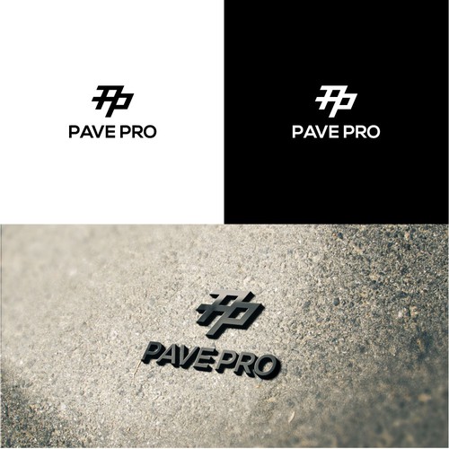 Paving company logo Design by m a g y s