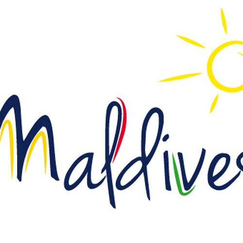 logo for Maldives Diseño de stefffy