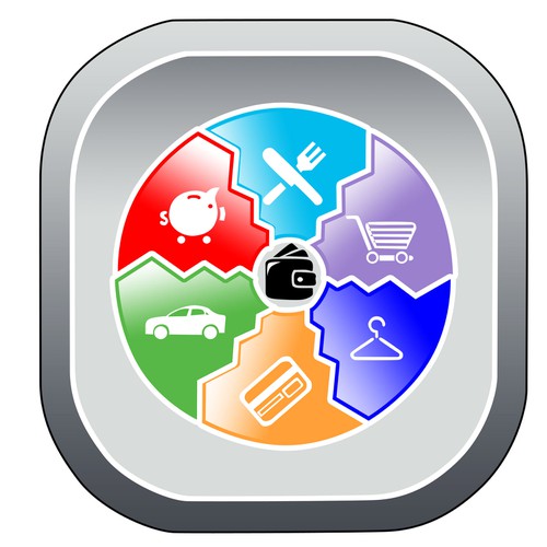 App Icon for Expense Tracker application, Windows Phone 7 | Button or ...