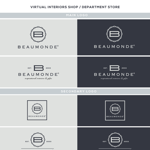 Design create inspire a new logo for beaumonde Logo design