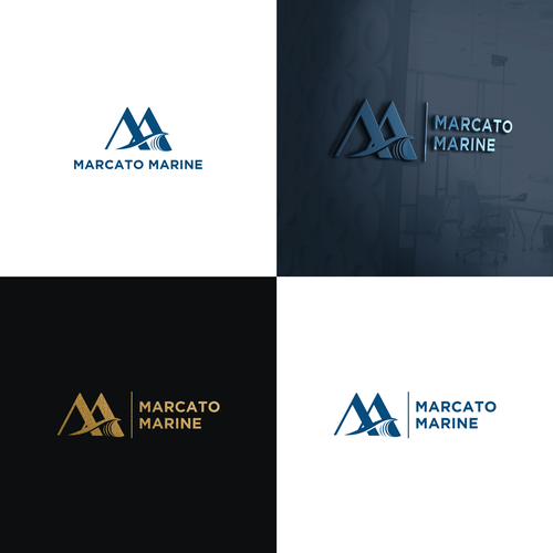 A distinguished logo that exudes marine insurance expertise Design by Mileh Aku