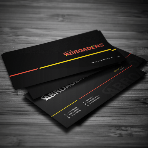 Business card contest entry by edach0