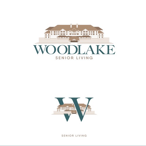 Create an Iconic Logo for Our Senior Living Community - Woodlake Estates Senior Living Design by LOLIALOVAdesign