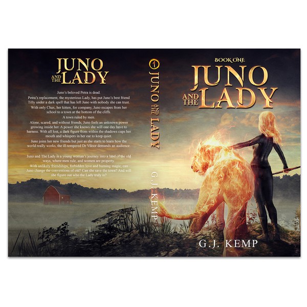 Book cover for Juno and the Lady by G. J. Kemp