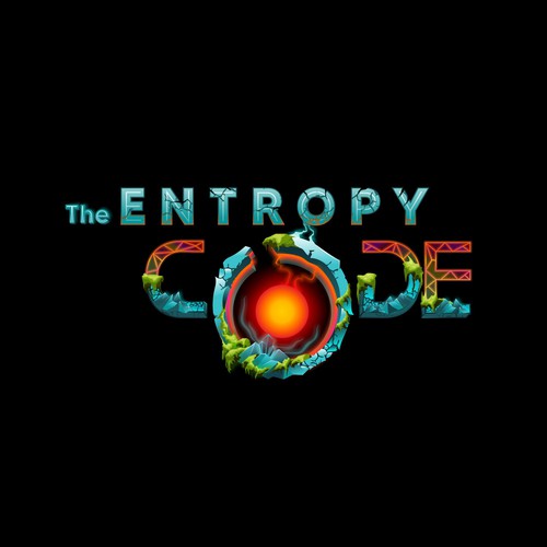 "What is the meaning of Life? Are we mere simulations?" Find Out! MOVIE TITLE CARD for "The Entropy Code" Design by InfiniDesign
