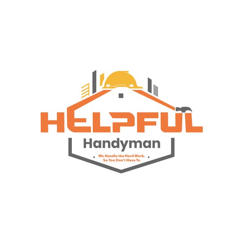 Handyman branding for new business in Iowa Design by websmartusa