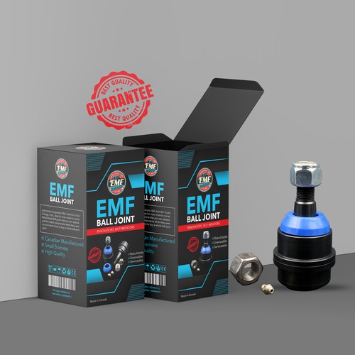 Artwork Design for Automotive Ball Joint Packaging Design by Next Vision