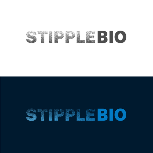 Design a logo for a biotech that uses "molecular stippling" to map out cancer's vulnerabilities Design by Bearro