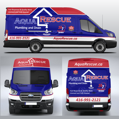 Aquarescue Van Wrap Design by ✨B O T S™✨