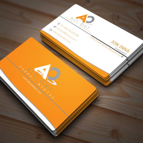 Create A Contemporary Business Card That Is Clean And