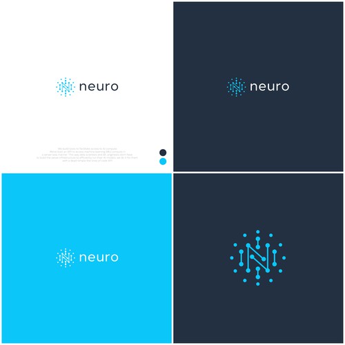 We need a new elegant and powerful logo for our AI company! Design by pleesiyo
