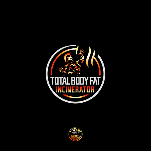 Design a custom logo to represent the state of Total Body Fat Incineration. Réalisé par Mr.Kautzmann