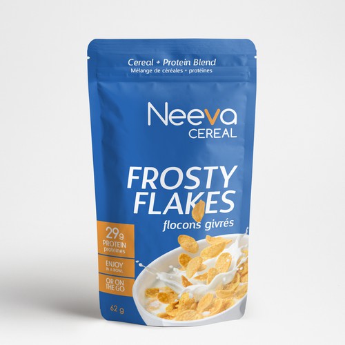 SIMPLE Yet FUN Pouch Design for On-The-Go CEREAL Design von SRAA