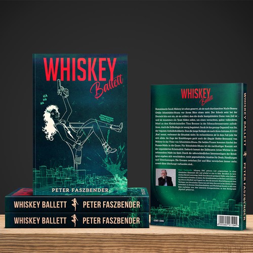 Buchcover gestalten für eine Crimedy-Story