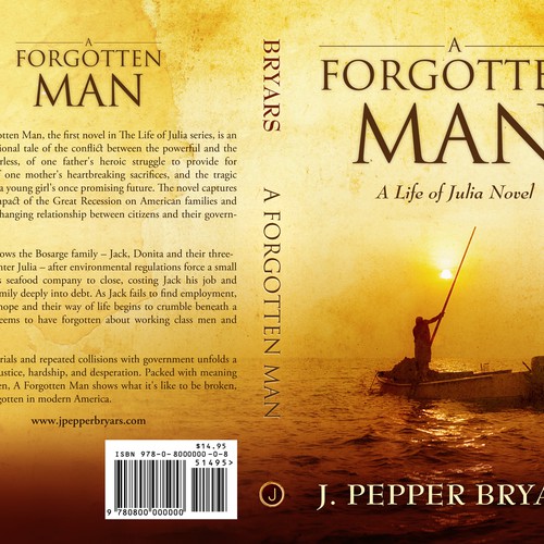 Book cover needed for novel “A Forgotten Man” Design by _Prospero_