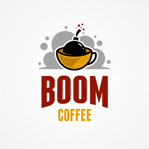 logo for Boom Coffee Ontwerp door Rom@n