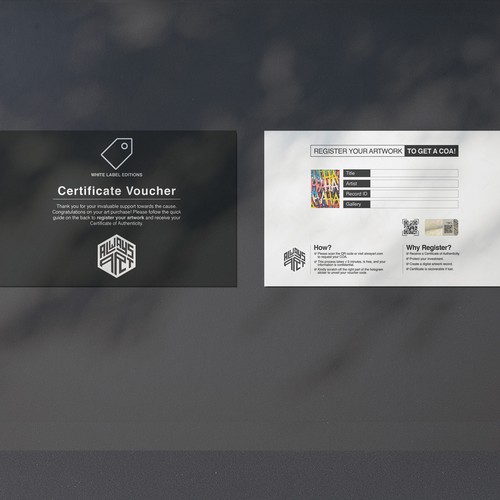 Certificate Voucher Design by Sepvidias