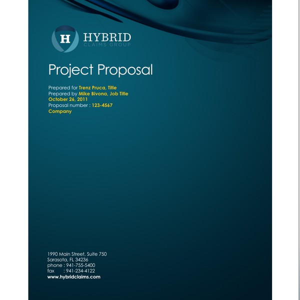 proposal design HYBRID Claiims Group