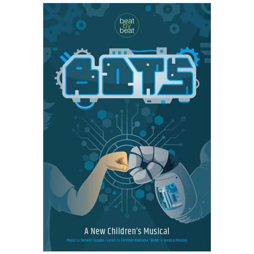 Design eye-catching poster for a contemporary NEW MUSICAL Design by zlup.