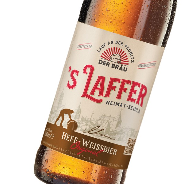 Design realizzato da Maxim Labels intitolato "'s Laffer"